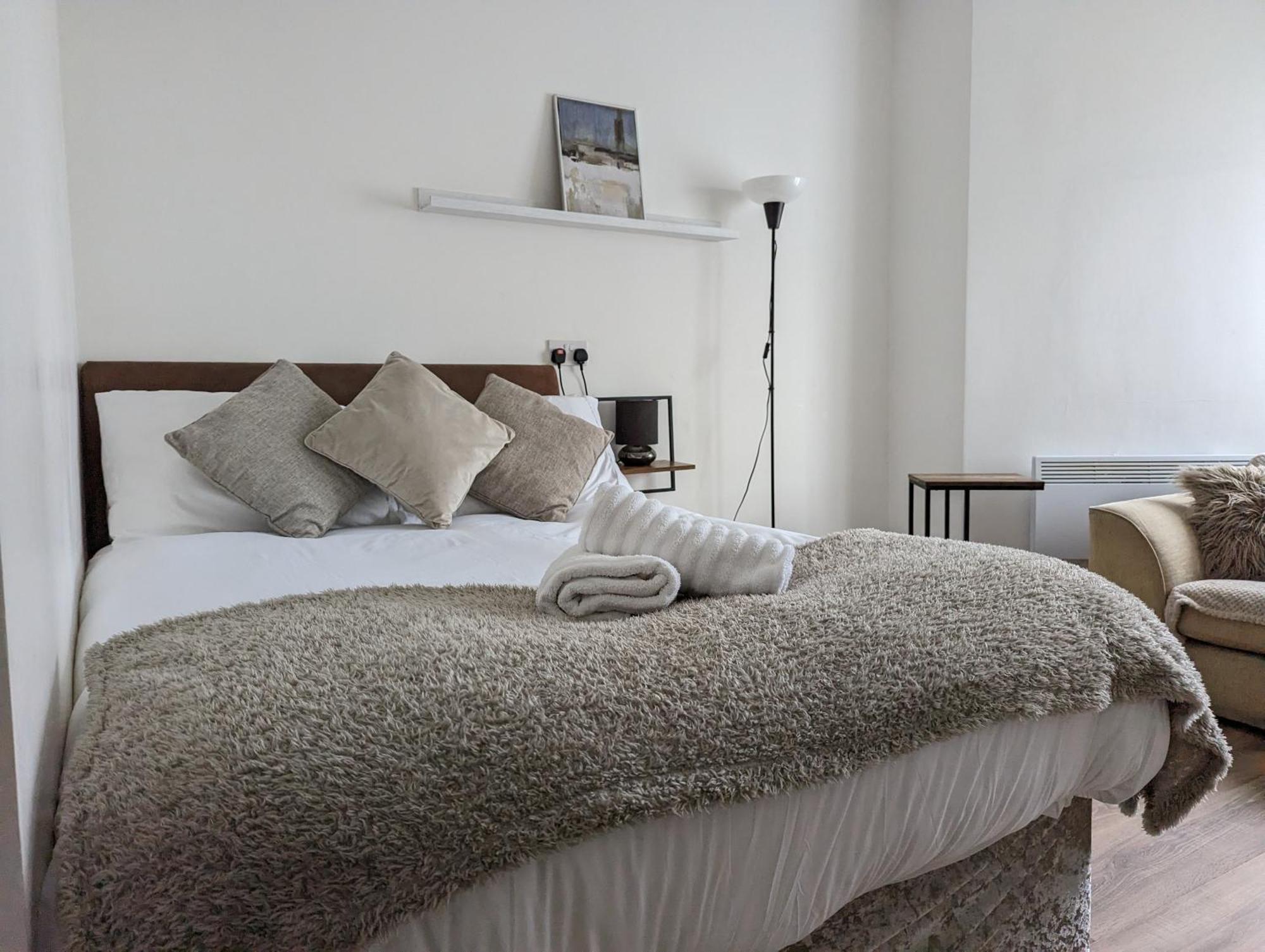 Serene 1 Bedroom Flat In Roath 卡迪夫 外观 照片