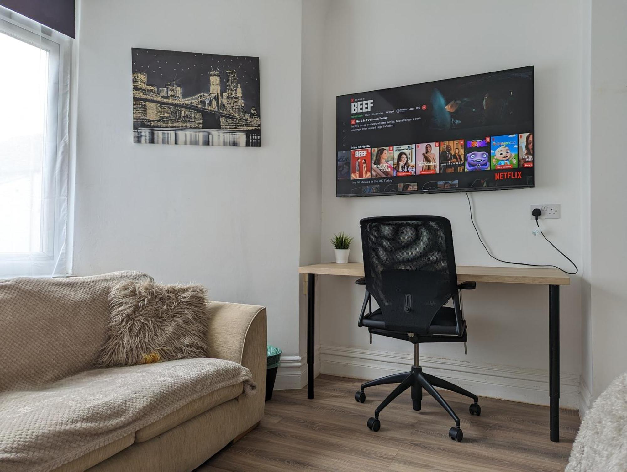 Serene 1 Bedroom Flat In Roath 卡迪夫 外观 照片